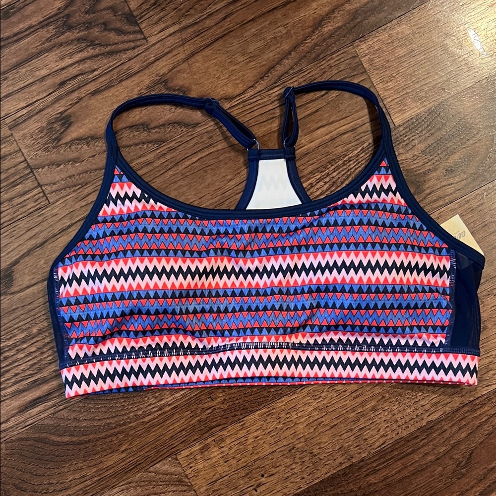 Aerie by American Eagle NWT Zigzag Women's Adjustable Strap Sports Bra